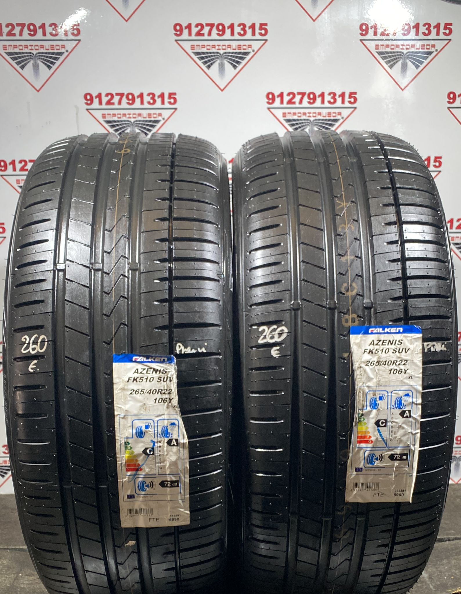 FALKEN  USADO PREMIUM  265/40 R22 106 Y